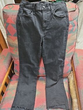 Mother Black Women's Jeans Soft Stretch Strait Leg Sz 27